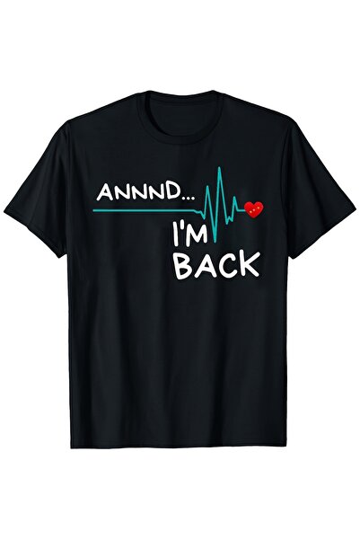 Aura YIO تي شيرت رجالي بطبعة "I'm Back" من سلسلة Survivor