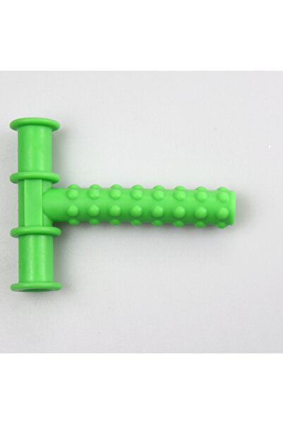 Choice6 RU002-Green Kid Chewing Tube Speech Therapy Teeth Massager Tool Child...