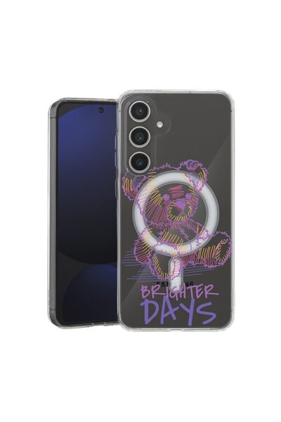 bestcase Husă pentru Samsung Galaxy A36 cu design Ursuleț de pluș Brighter Da...