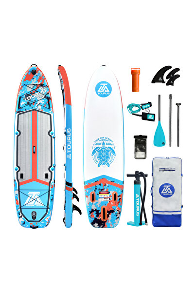 tourus TS-AB02 Fishing Şişme SUP Board 350x92x15 cm – Büyük Boy Balıkçı Paddl...
