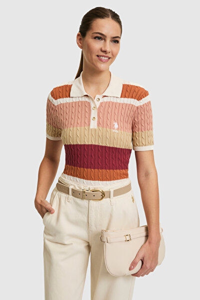 U.S. Polo Assn. Women's Cream Sweater 50321603-Vr071