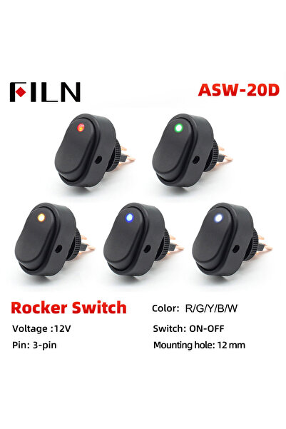 Choice8 12 V five colors FILN ASW-20D Headlamp Adjustable 12V 24V LED Automob...