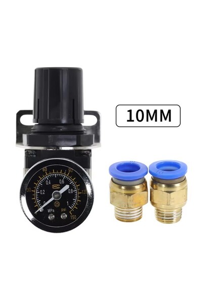 Choice6 منظم ضغط AR2000-02 PC10-02 G1/4'' لوحدات معالجة الهواء الهوائية