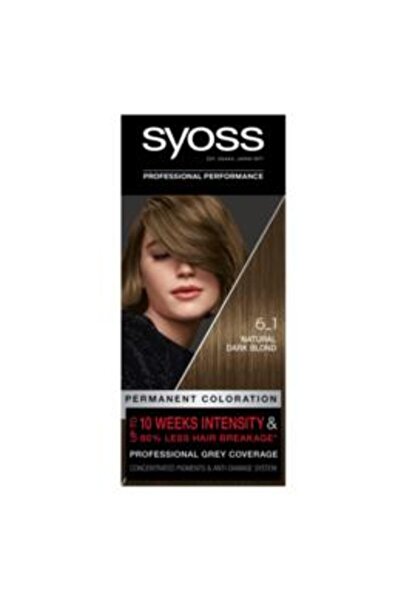 Syoss Permanent Hair Dye - Professional Performance Permanent Coloration Base...