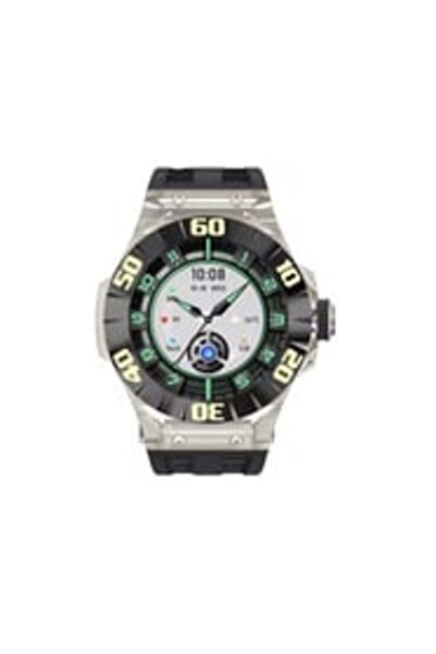WISME Ws-35 Smartwatch, Amoled Screen -Multi-color (Dark Black)