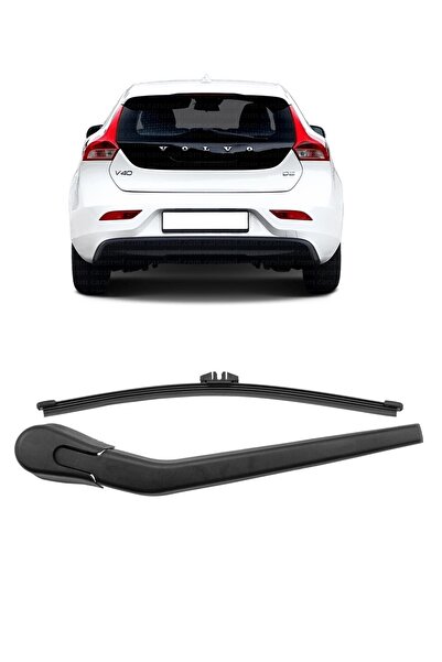 cme parts Volvo V40 2012-2019 Uyumlu Arka Cam Silecek Kolu Ve Süpürgesi Takım...