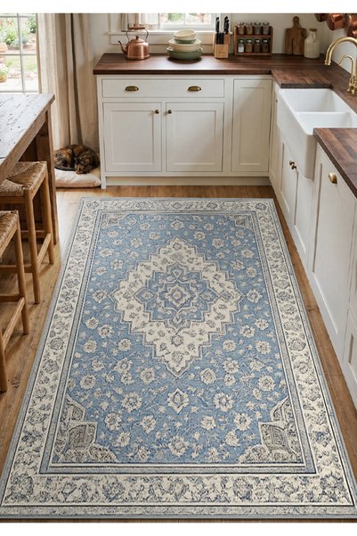 Rugs Modern Halı Sdt Traditional Theme Patterned Modern Woven Base Decorative...