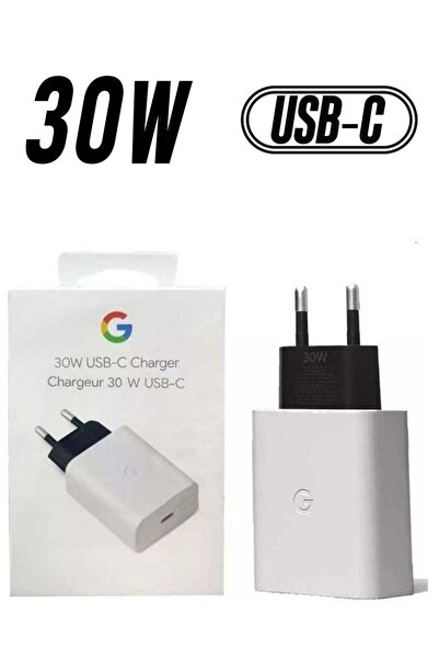 Google 30W USB C Fast 2 Pins Charger White
