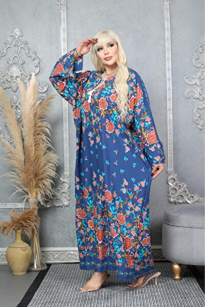 mervemoda Women's Summer Cotton Plus Size Dress