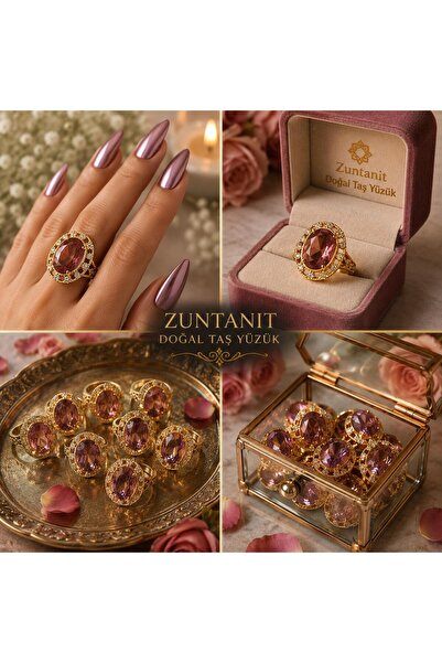best bioenerji taş terapi Zultanite Natural Gemstone Ring Adjustable Women's ...
