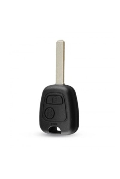 Aftermarket Корпус за ключ за запалване с 2 бутона за Пежо 407