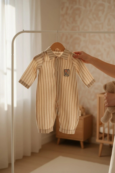 The Nest Kids Dreamy Nest Muslin Jumpsuit