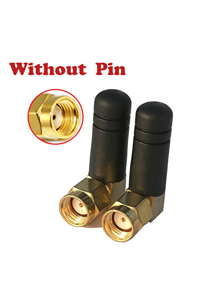 Choice1 2PCS Without Pin 2PCS Ultra-Compact 2.4G Mini WiFi Antennas with 2dBi...