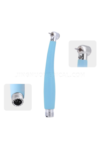 Choice Blue 2 Hole LED Dental LED High Speed Handpiece Triple Water Spray Cer...