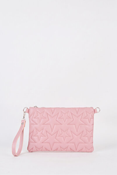Vivaq Women's Dusty Rose Star Embroidered Faux Leather Portfolio Handbag and ...