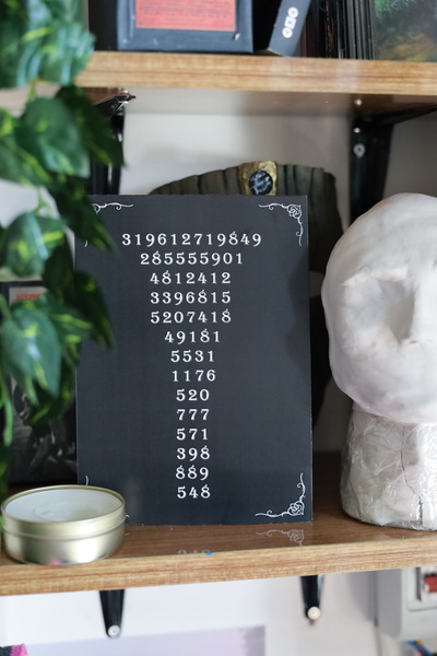 Meteor Gallery Art Sayı Sekans Manifest Melek Sayıları Şans Para Çekim Numero...