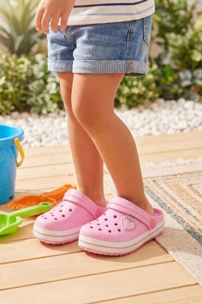 Twigy Детски сабо чехли Heart Kids, розови, 31/35