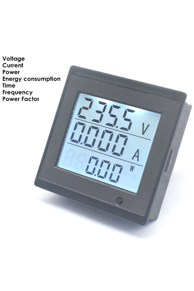 Choice AC80-300V 20A AC 6-200V 20A Voltage Current Meter LCD Digital Display ...