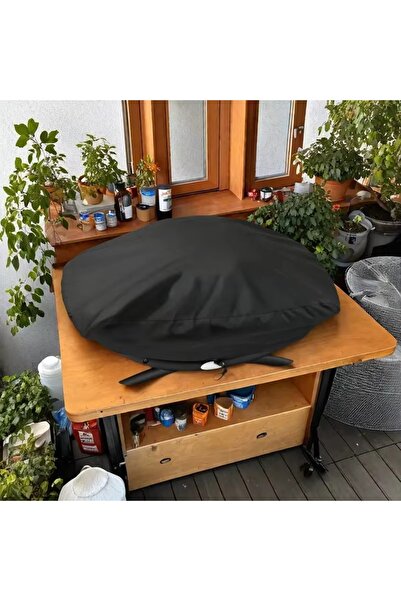Choice1 غطاء شواية محمول أسود متين مقاس 67x44x32 سم - متوافق مع بلاكستون، ويب...