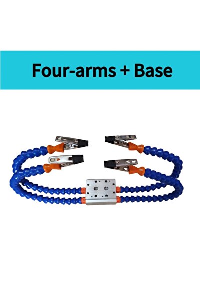 Choice1 4-arms and Base Octopus Soldering Helping Hands 6 Flexible Arms Third...