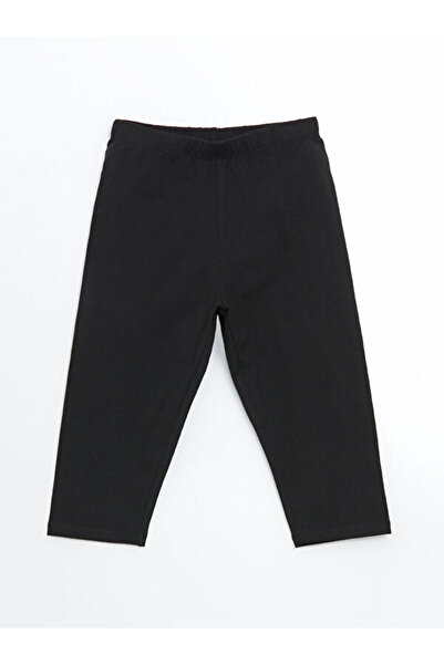 LC Waikiki Rmz Gi̇yi̇m Farkiyla 3/4 Length Girls' Leggings with Waist Cord