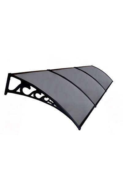 SUNDURMAGROSS Pratik Sundurma Kapı Pencere Üstü 100x360 cm Antrasit Gri 6 mm ...