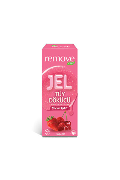 remove care Tüy Dökücü Jel 100 ml Kırmızı Meyveler