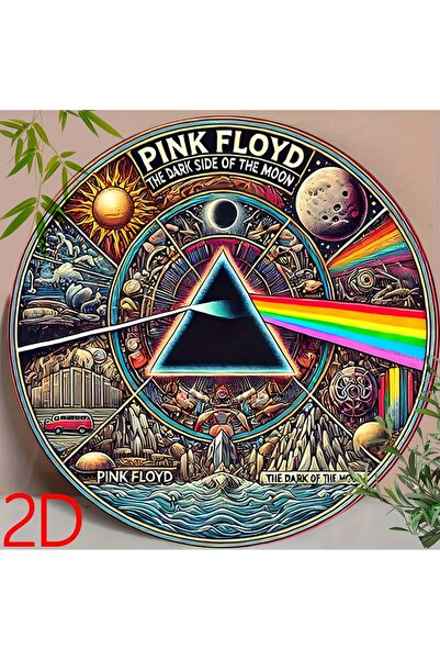choice2 لوحة جدارية معدنية كلاسيكية مستديرة بتصميم فرقة روك، 20×20 سم، تصور ف...