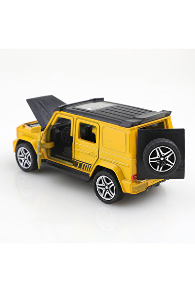 Choice1 yellow (Bagged) 1/36 scale replica G-class off-road alloy toy car, di...