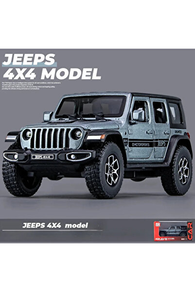 Choice gray with box 1:32 Jeep Wrangler Rubicon Off-road car Alloy Model Car ...