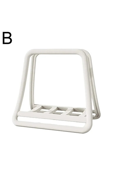Choice WHITE 1PC 1PC Vertical Laptop Stand Universal Foldable Tablet Desktop ...