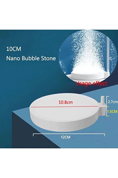 Choice9 10CM 1pCS 35/50/80/100mm Fish Tank Aquarium Air Stone Oxygen Aerator ...