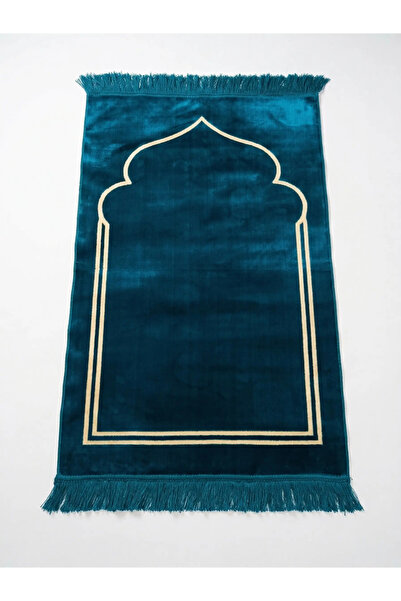 Keremzade Dört Mevsim - Mavi Makine Dokuma Seccade Namazlık 70x110 cm