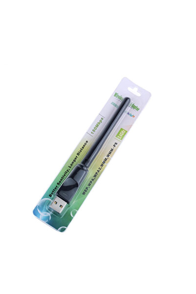 Choice محول واي فاي USB صغير أسود RTL8188، جهاز إرسال لاسلكي بسرعة 150 ميجابت...