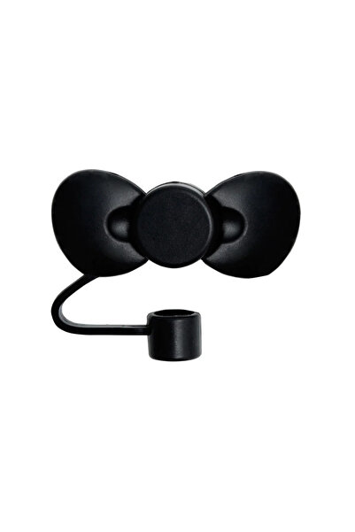 Choice4 black Lovely Bow Straw Covers Cap Toppers For Stanley 30&40 OZ Tumble...