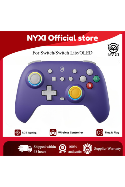 Choice PURPLE ECHTPower Wireless pro Gamepad Joystick Controller for Switch2/...