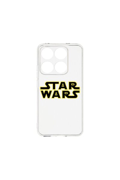 bestcase Husa pentru Xiaomi 14T, BestCase¬Æ Clear Silicon 2MM, Star Wars, Ant...