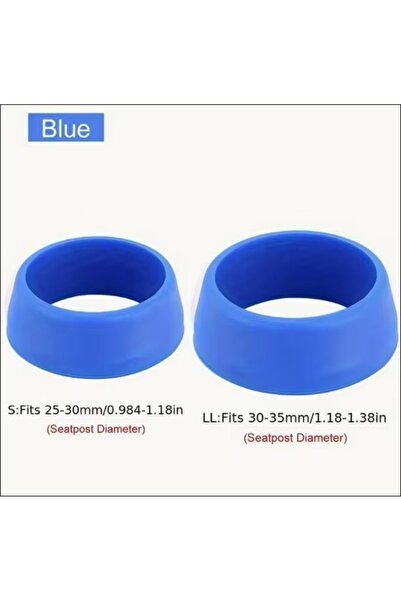Choice3 Blue 2 PCS Cruisers Road Bicycles Mountain Bikes Seat Bar Dust Cover ...