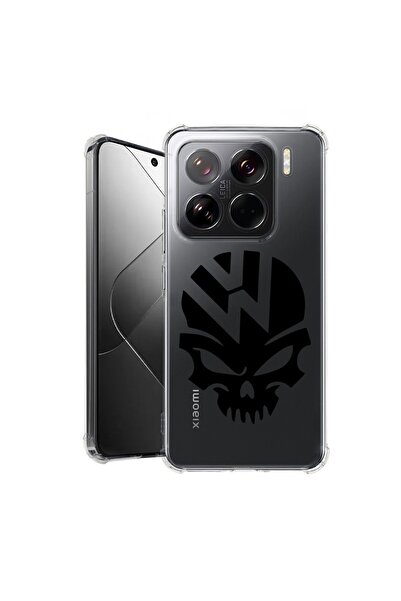 bestcase ¬Æ Husa pentru Xiaomi 15 Pro, Anti Shock 1.5MM, VW Skull, Protectie ...