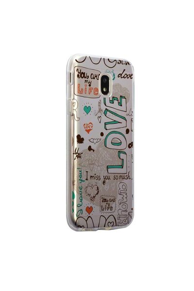 bestcase Husa Silicon, Transparent, Slim, I Love You, Huawei Honor 5X / GR5