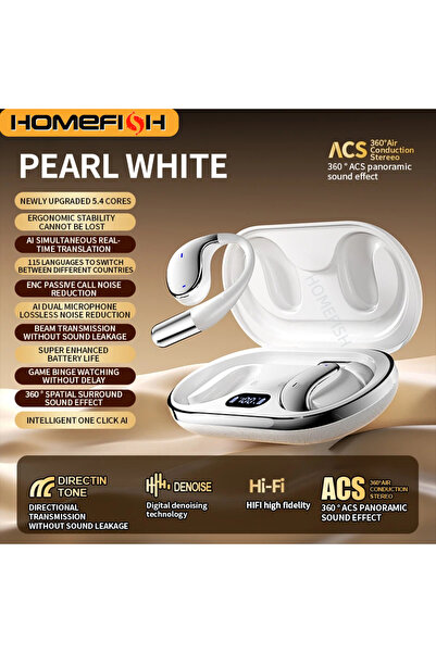 Choice Q39Ai-White HOMEFISH Q16 3-in-1 AI Translator Earbuds 144 Languages No...