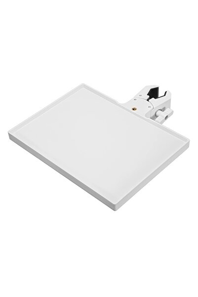 Choice1 White Miwayer 1Pc Adjustable Microphone Stand Tray, 225×165mm Sound C...