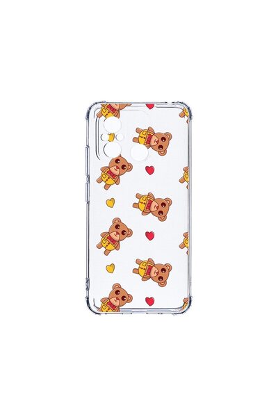 bestcase Противоударен калъф 1.5ММ, съвместим с Xiaomi Redmi 12C, десен с меч...