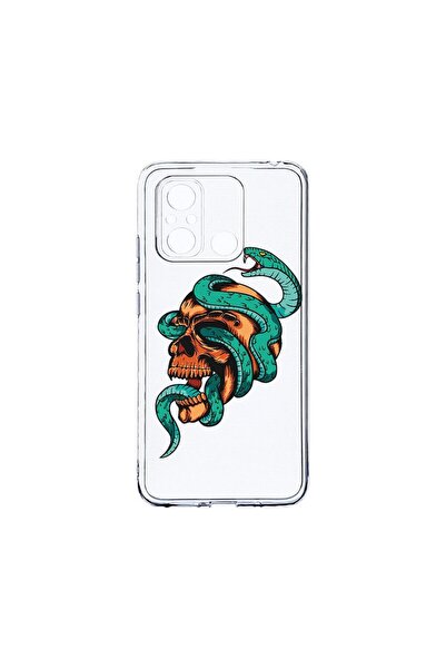 bestcase Прозрачен силиконов калъф 2ММ, съвместим с Xiaomi Redmi 12C, с дизай...