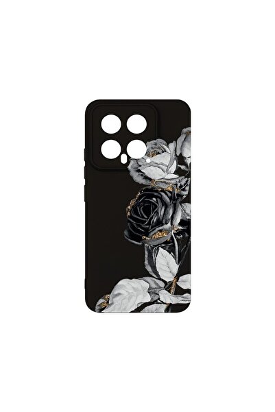 bestcase Husa BestCase¬Æ Premium Silicon, Compatibila Cu Xiaomi 14, Black Ros...