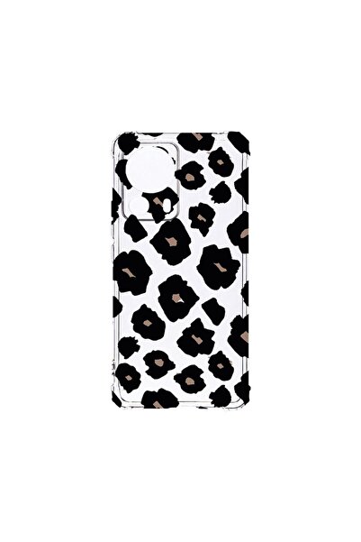 bestcase Противоударен калъф 1.5ММ, съвместим с Xiaomi 13 Lite, с леопардов д...