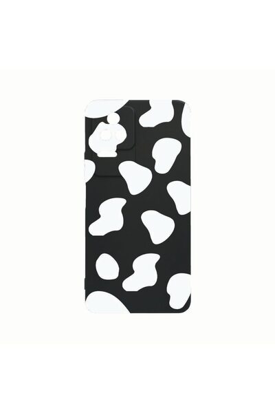 bestcase Husa Silicon, Compatibila Cu Xiaomi Poco M5s, Black Cow, Rezistenta ...