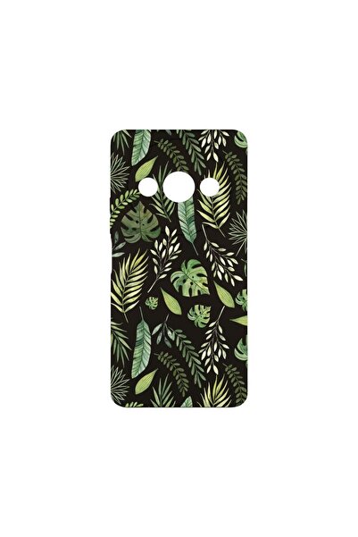 bestcase Λεπτή Θήκη Σιλικόνης 0.8MM, Συμβατή με Xiaomi Redmi A3, Πράσινα φύλλ...