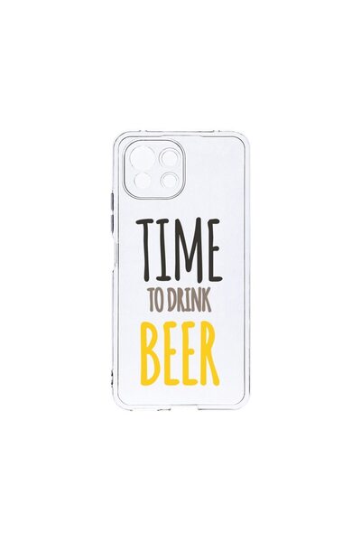 bestcase Прозрачен силиконов калъф 2ММ, съвместим с Xiaomi Mi 11 Lite, Мече, ...
