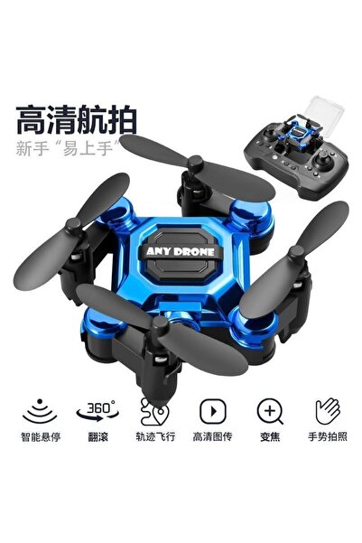 choice2 blue with camera Mosquito drone, mini folding drone, aerial camera dr...